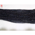 Black Natural Rice Pearl Strands (ES374)